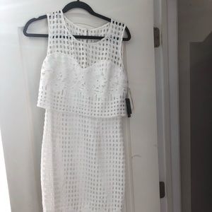 White guess dress